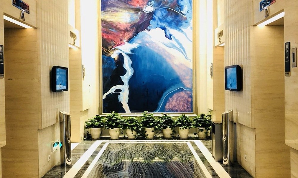 节能大厦电梯厅图